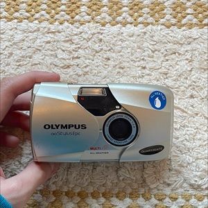 Olympus stylus epic 35mm point and shoot film camera